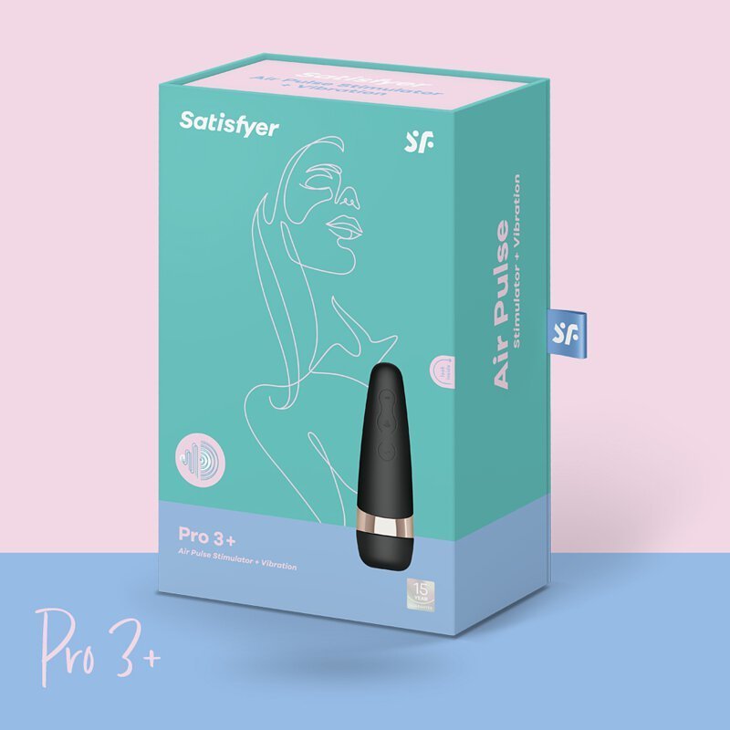 Satisfyer Pro 3+ 陰蒂吸啜震動器-SING DR