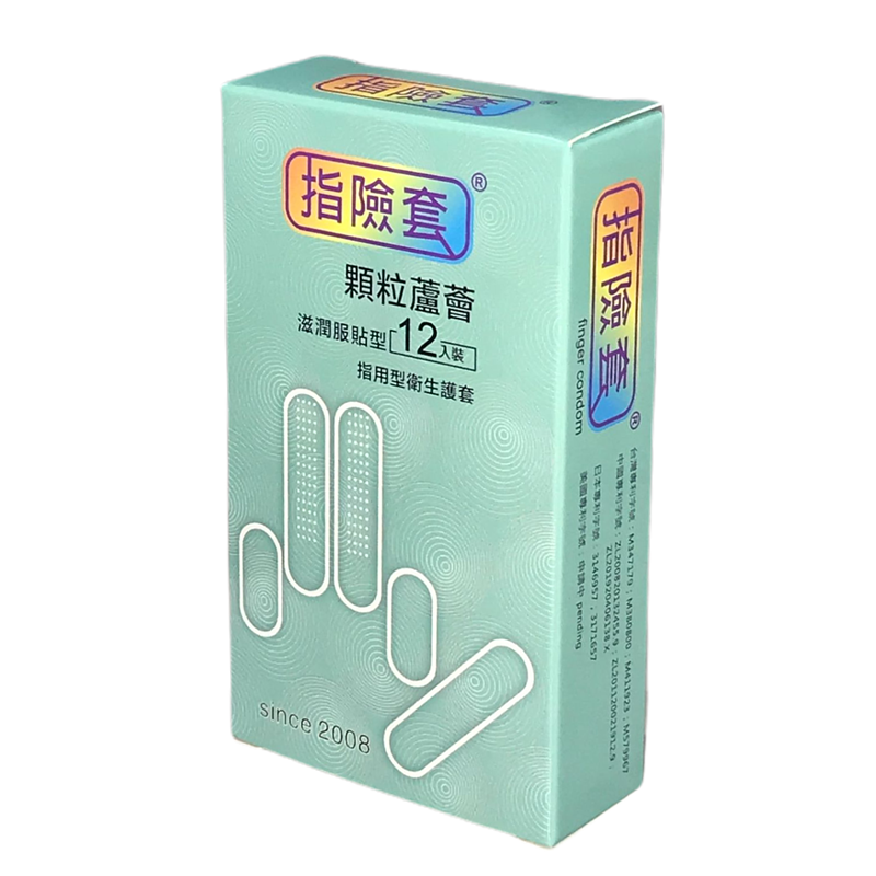 Findom 顆粒蘆薈型 指險套 12片裝-SING DR