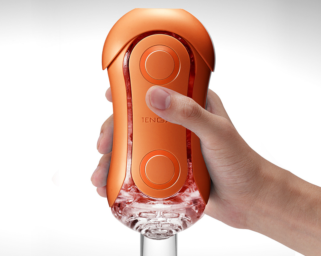 TENGA FLIP ORB PASTAIO 飛機杯 (橙色/藍色)-SING DR