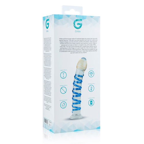 Gildo 玻璃仿真按摩棒 1 號-SING DR