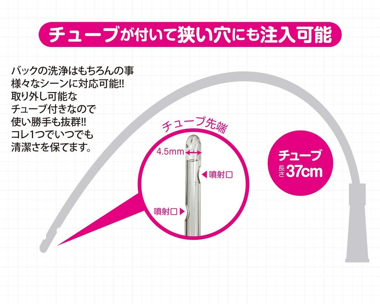 A-One Medy No.12 針筒注射器連膠管 350ml-SING DR