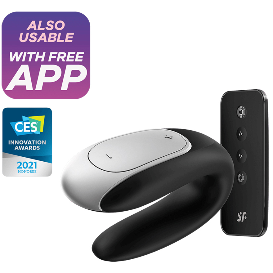 Satisfyer Double Fun 智能APP 遙控情侶共震器-SING DR