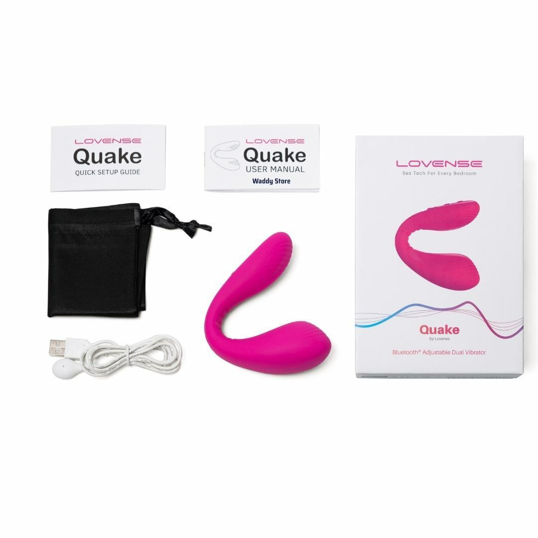 LOVENSE Dolce 智能雙重刺激 G 點震動器 | LOVENSE Quake-SING DR