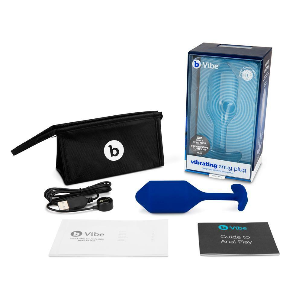 b-Vibe 震動後庭塞 4 海軍藍-SING DR