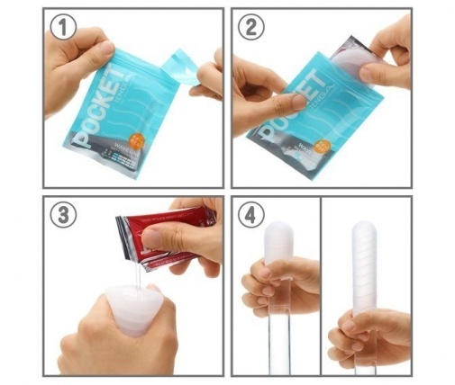 TENGA 飛機袋 Cool Spark Beads 冰涼特別版-SING DR