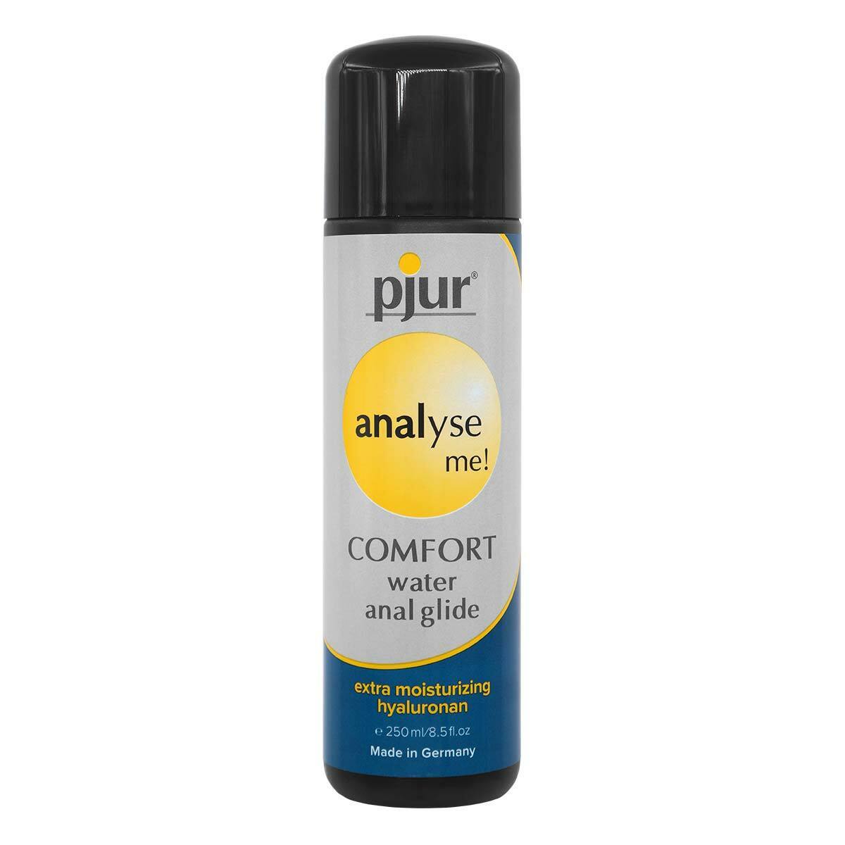 pjur analyse me! COMFORT 舒適肛交水性潤滑液 250ml，含透明質酸，持久潤滑無色無味