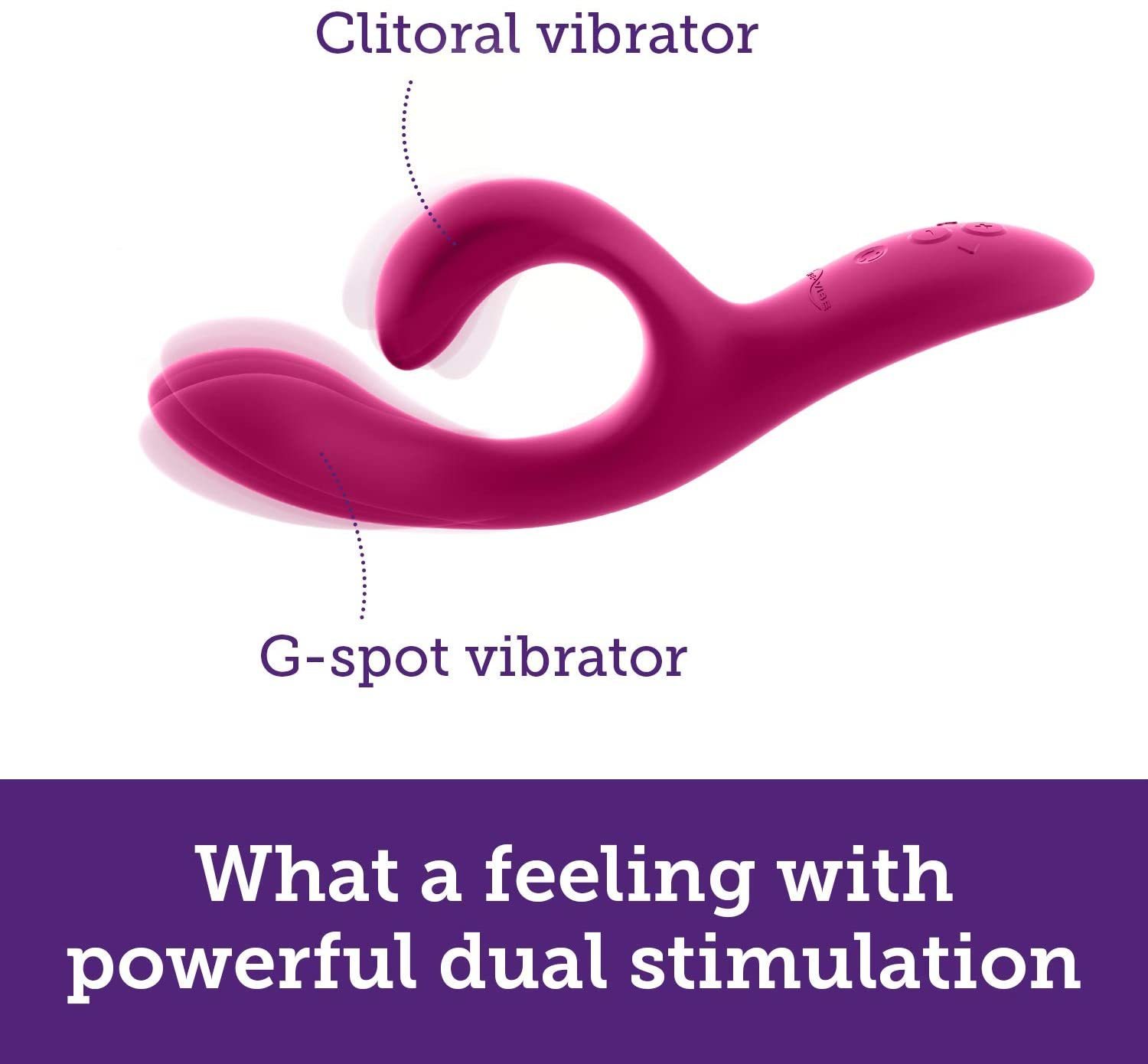 We-Vibe Nova 2 智能雙頭G點按摩棒-SING DR