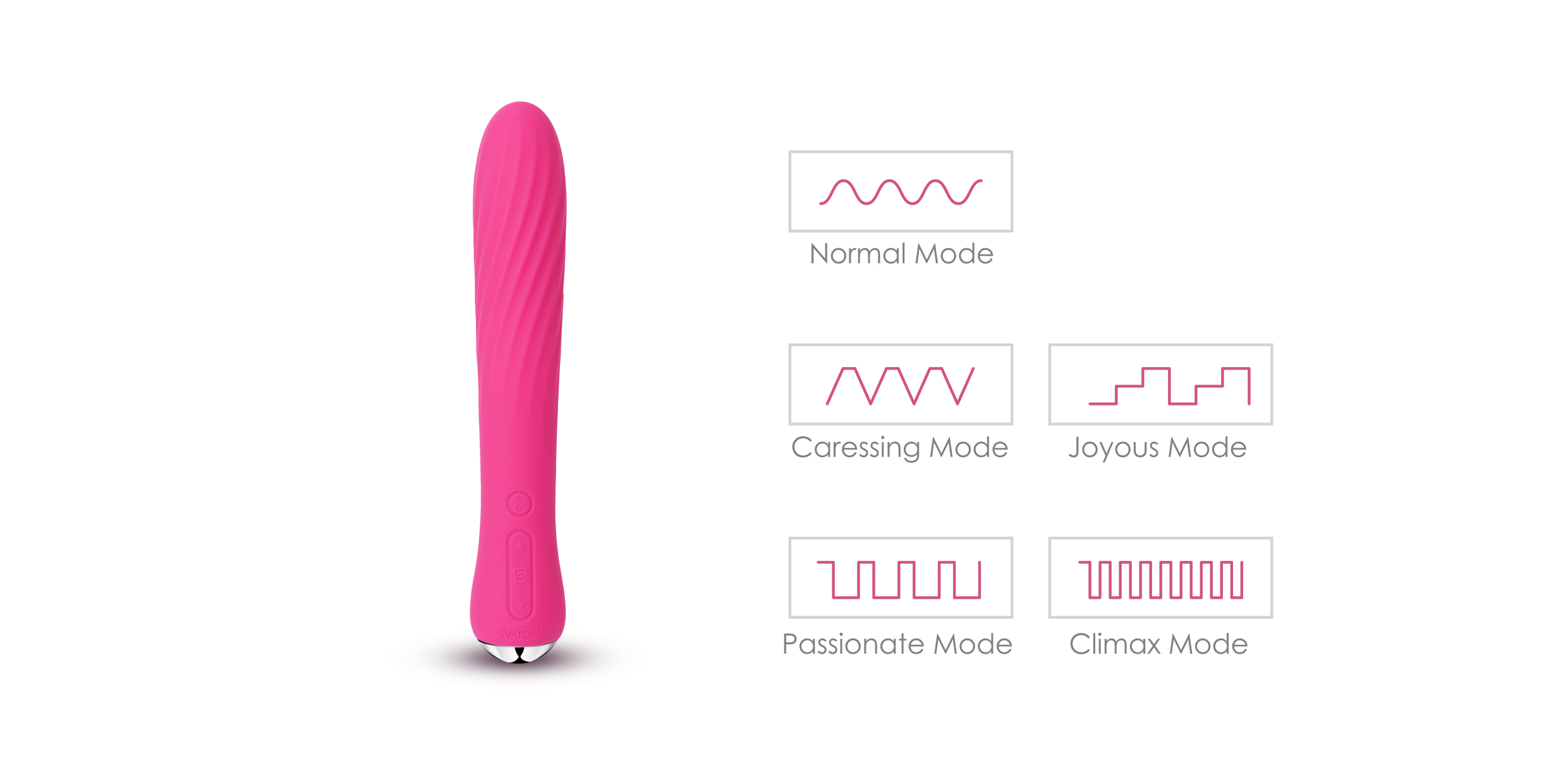 SVAKOM Anya 發熱彈性按摩棒-SING DR