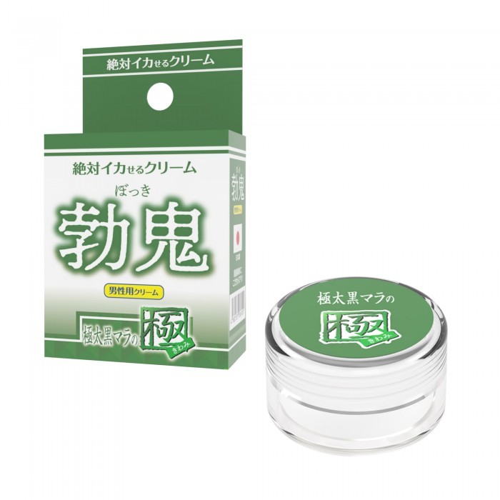 SSI Japan 男士增強膏 勃鬼 極太黒マラの極，提升男性硬度與尺寸，天然成分，便攜設計