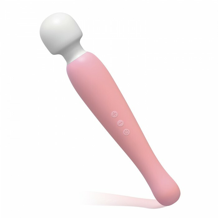 Pink Denma Super，USB充電按摩棒，6模式振動，適用浴室、游泳池，無限享受

