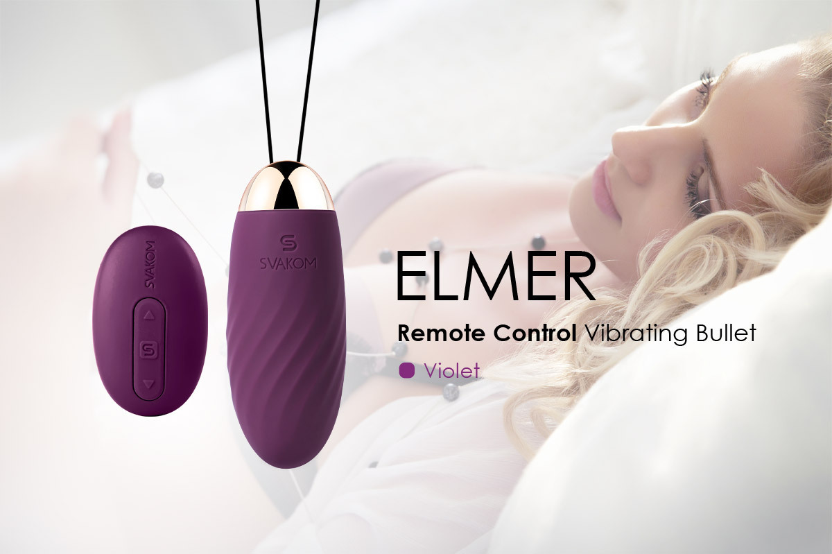SVAKOM Elmer 無線搖控震動器-SING DR