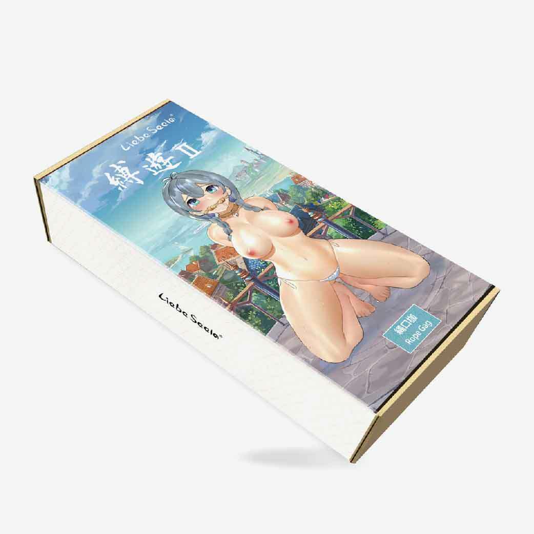 Liebe Seele Bound You II 麻製口塞，天然棉質，手工製作，適合BDSM愛好者，提供舒適束縛體驗。