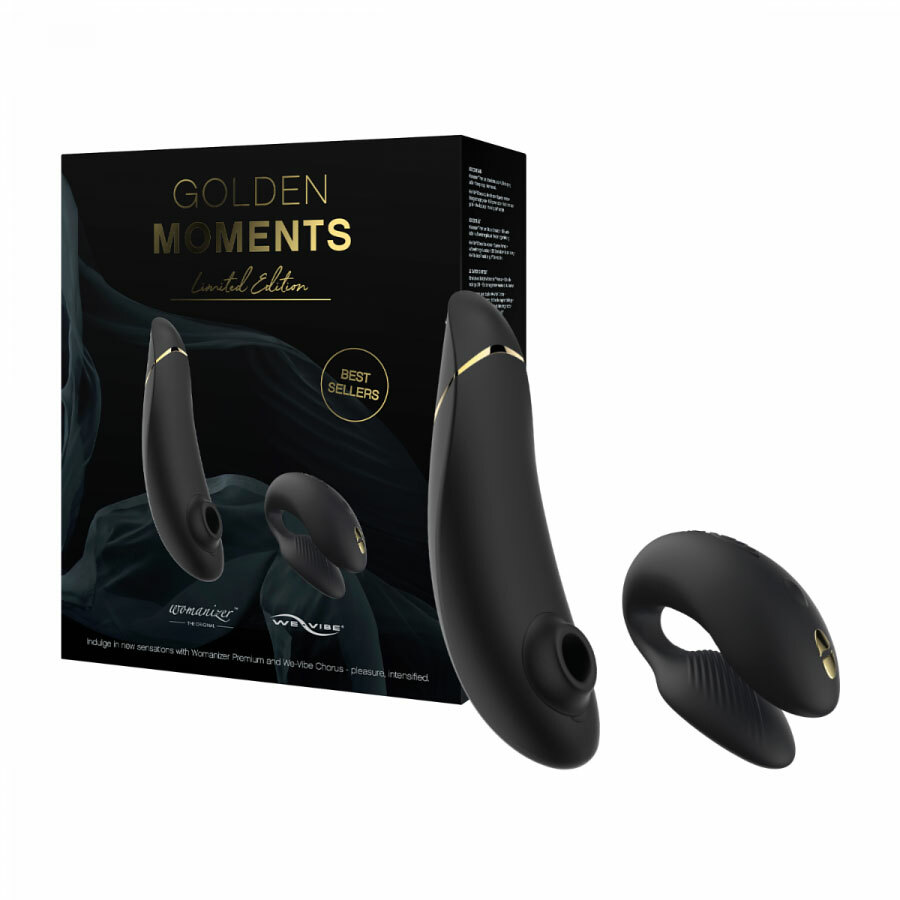 Womanizer Golden Moments 進階精選組合 遙控伴侶共震器＋進階吸啜器-SING DR