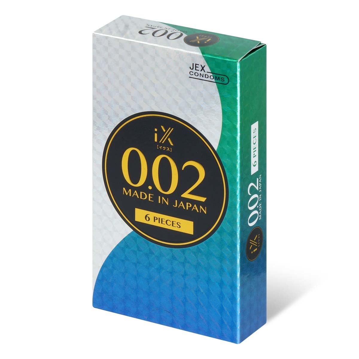 JEX iX 0.02 PU安全套 6片裝