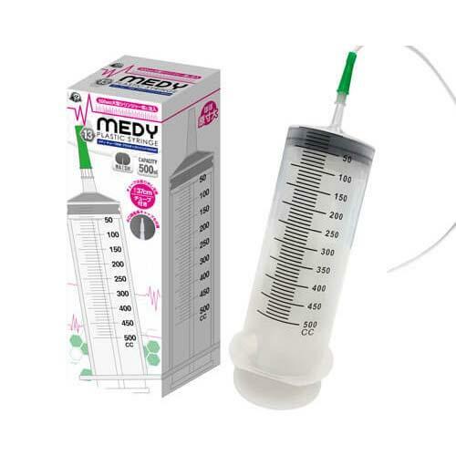 A-One Medy No.13 針筒注射器連膠管 500ml-SING DR