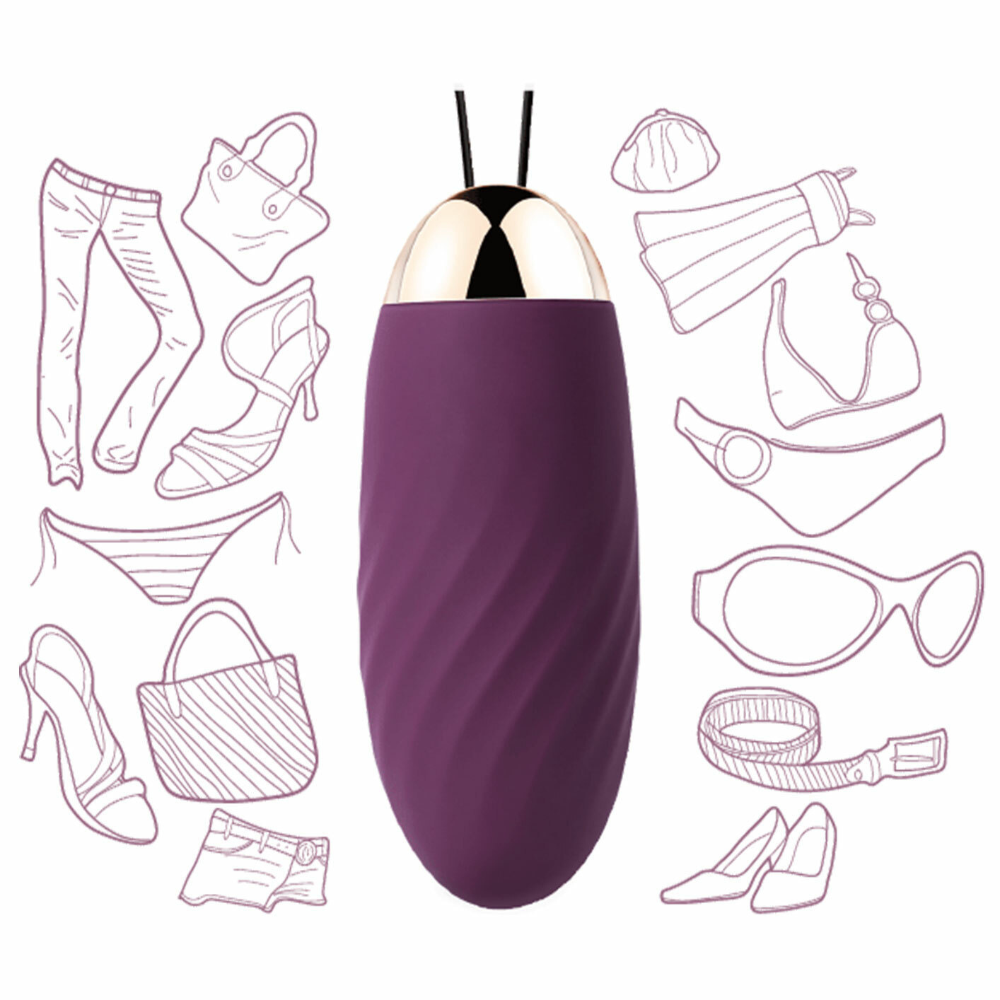 SVAKOM Elmer 無線搖控震動器-SING DR