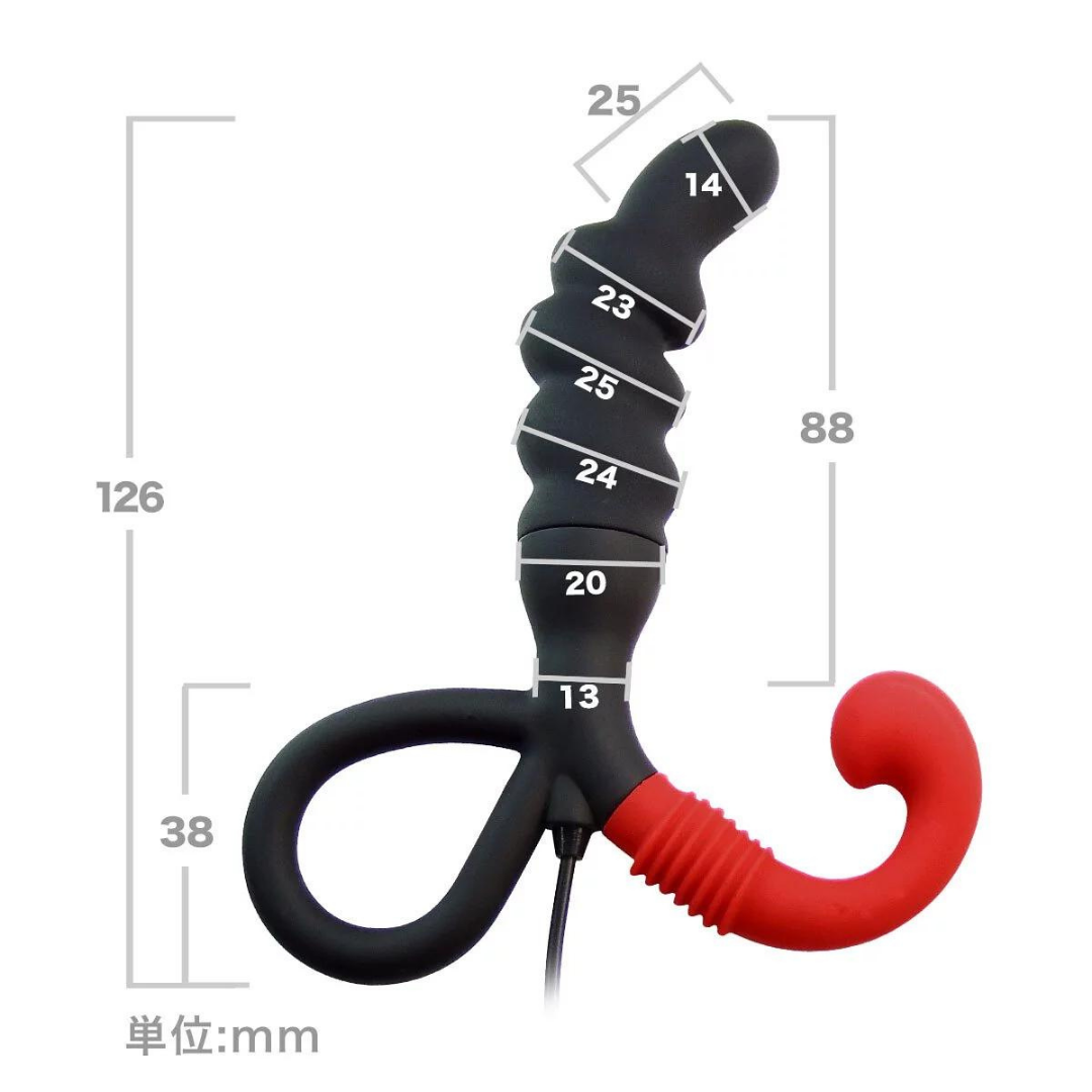 前列腺震動器 EneMable R EX Type-α，靜音運作，醫療級矽膠，深層刺激，適合新手與資深玩家