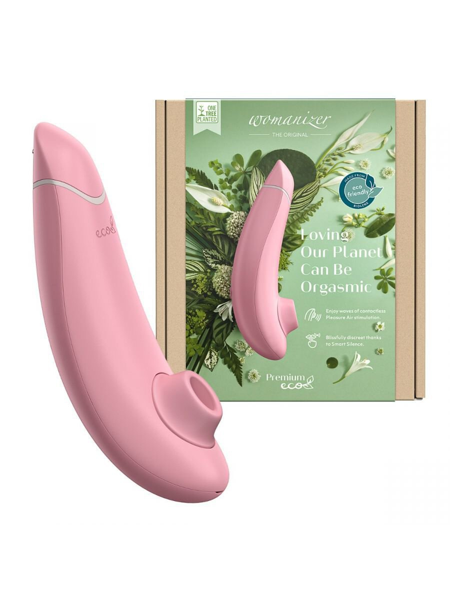 Womanizer Premium eco 環保陰蒂吸啜器 粉紅色-SING DR
