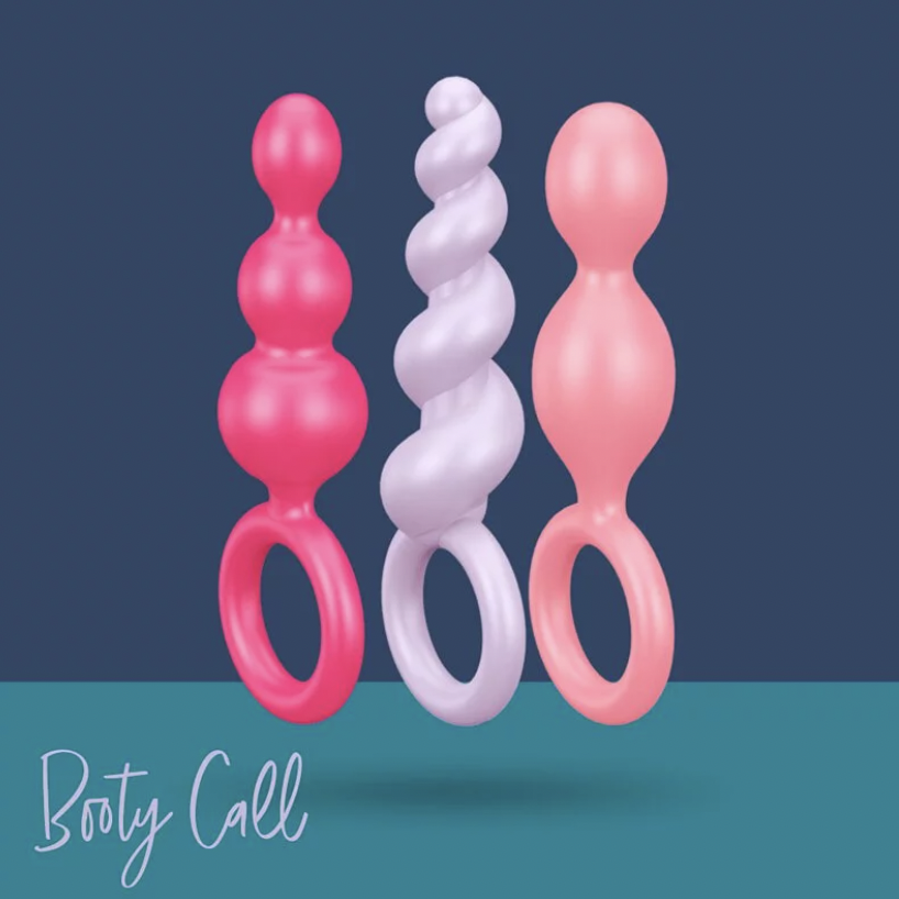 Satisfyer Booty Call 初階版 後庭塞套裝-SING DR