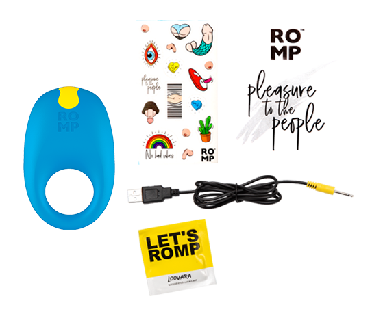 ROMP Juke 震動持久陰莖環-SING DR