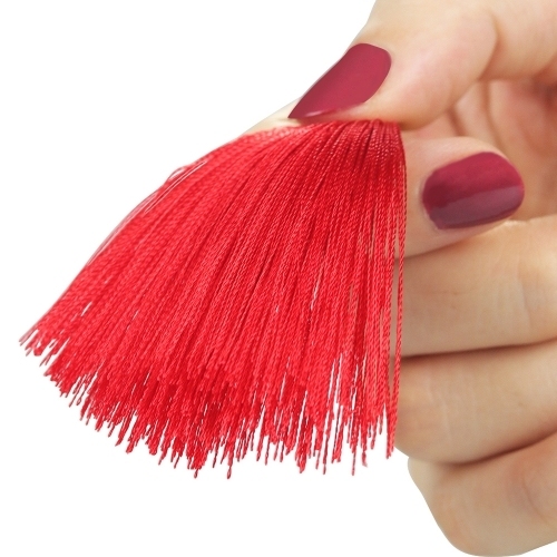 Lovetoy 流蘇乳頭夾連陰唇夾 紅色