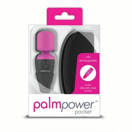 Palm Power Pocket 迷你AV震動按摩棒，6種震動模式，便攜設計，隨時享受按摩快感。