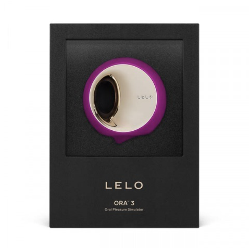 LELO Ora 3 智慧舔震器，USB 充電，緞面收納袋，模擬舌頭運動，帶來強烈快感與沉浸式享受。
