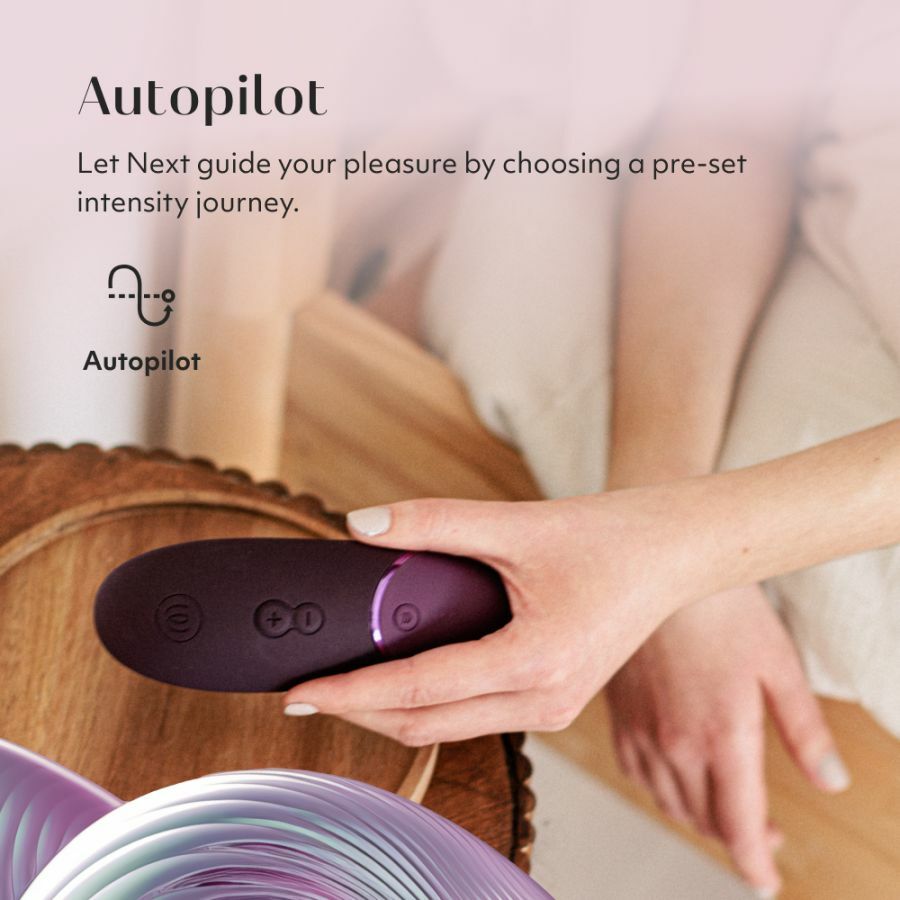 Womanizer Next 3D，便攜陰蒂吸啜器，智能調節吸啜深度，附加兩款吸啜頭，適合多種需求。