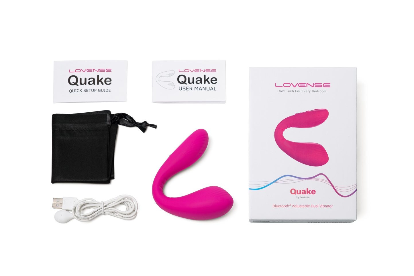 LOVENSE Dolce 智能雙重刺激 G 點震動器 | LOVENSE Quake-SING DR