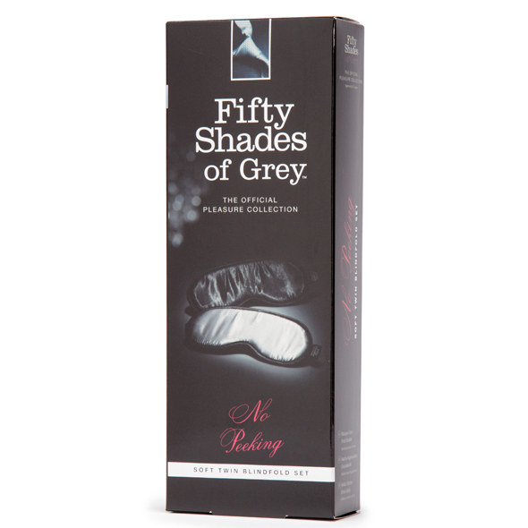 Fifty Shades of Grey 柔軟蒙眼罩 2個裝-SING DR