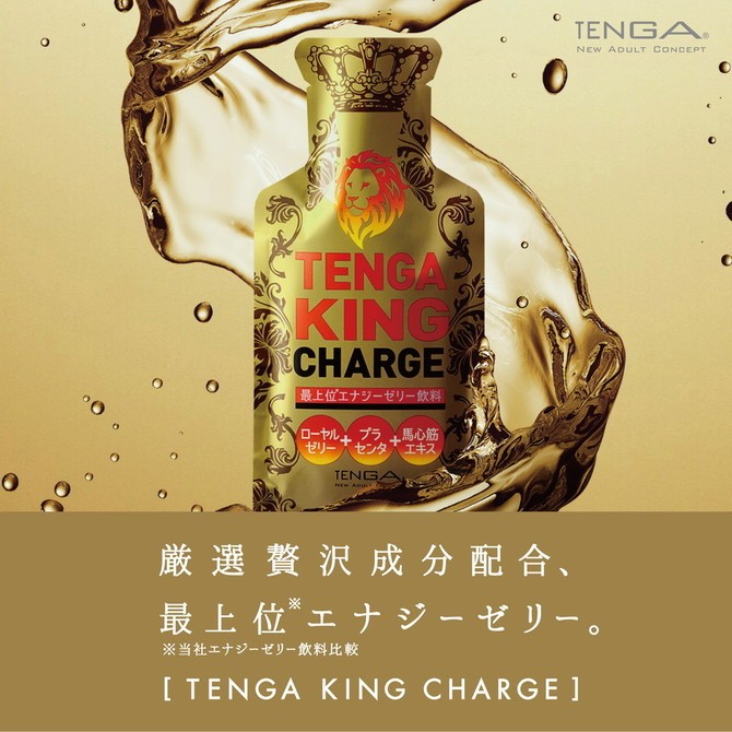TENGA King Charge 高級能量啫喱飲料 蜂蜜薑味-SING DR