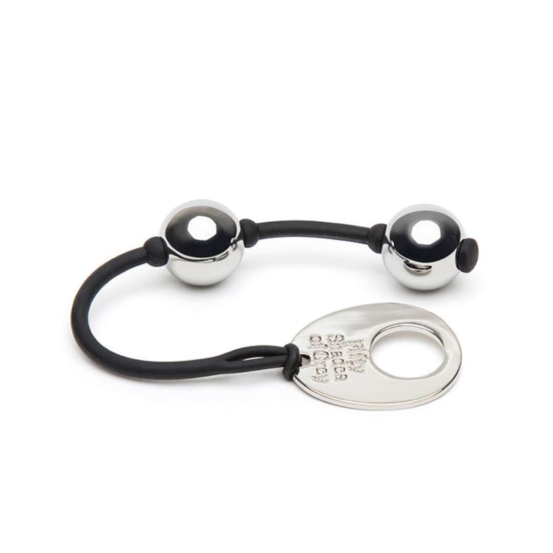 Fifty Shades of Grey 迷你銀色金屬縮陰球 85g-SING DR