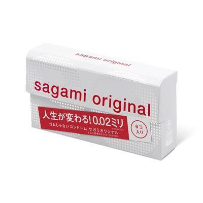 Sagami 相模原創 0.02 (第二代) 6 片裝 PU 安全套-SING DR