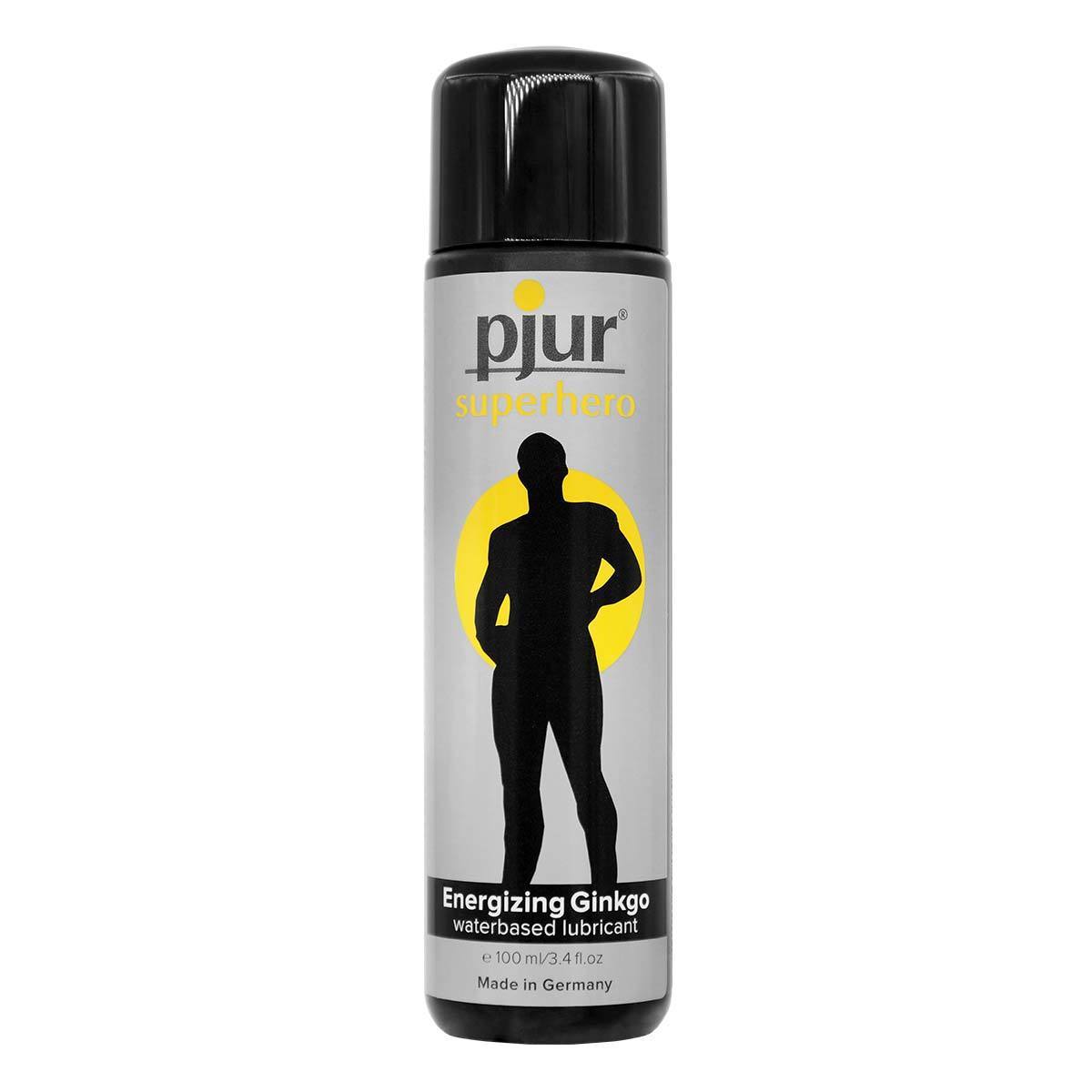 pjur superhero 100ml 水性潤滑液，專為男性設計，持久潤滑，清爽無油，適合敏感肌膚。