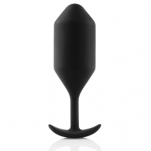 b-Vibe Snug Plug 4 後庭塞 黑色-SING DR