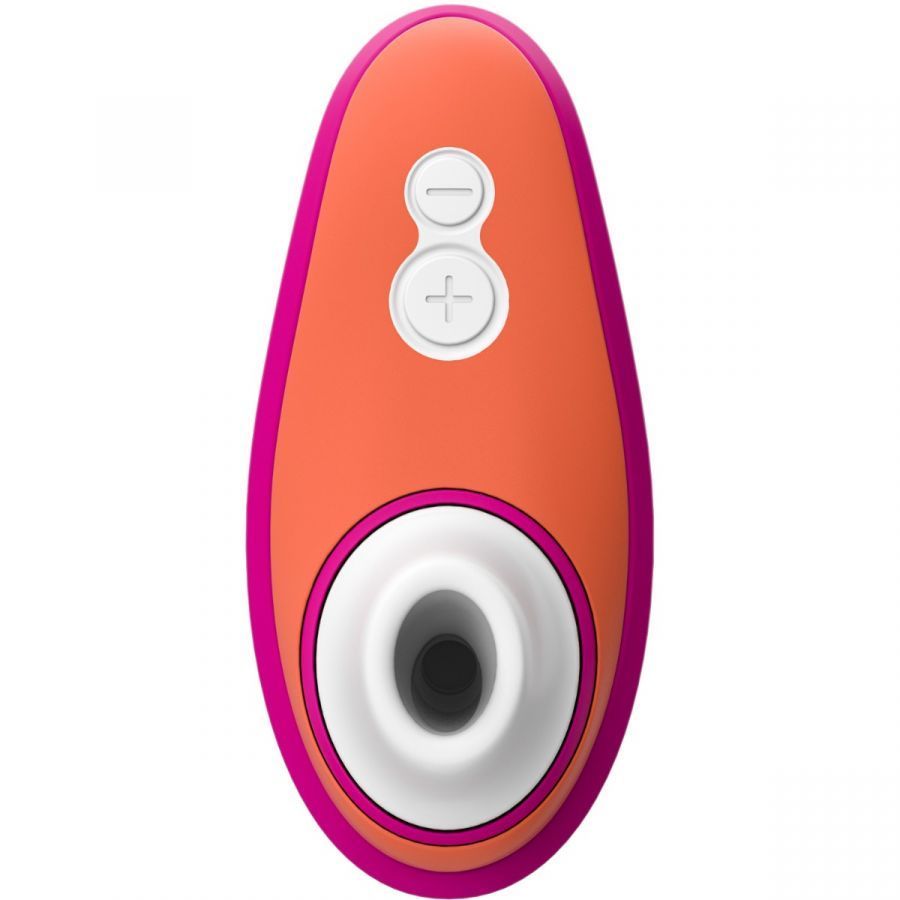 Womanizer Liberty 便攜式陰蒂吸啜器 橙粉紅色【Lily Allen 限量版】-SING DR