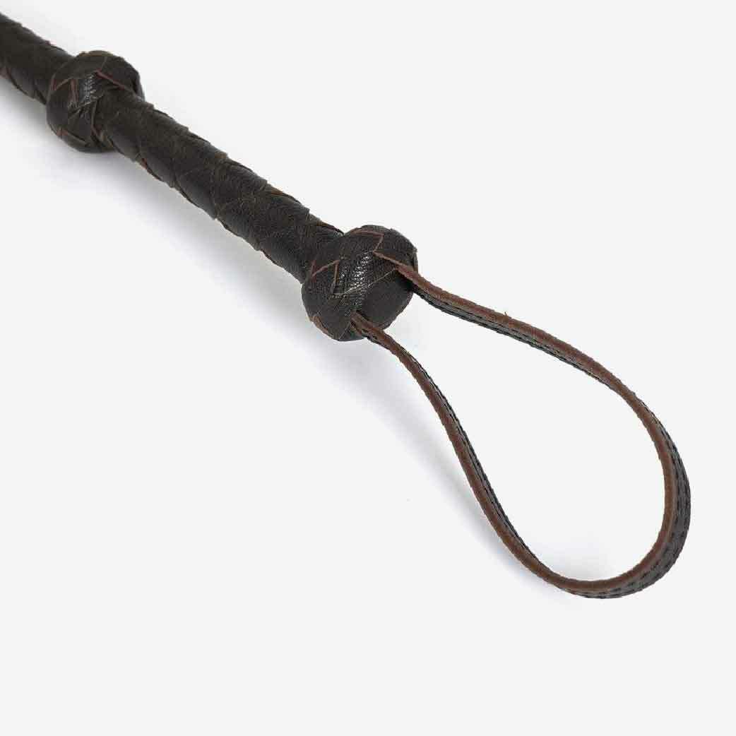 Liebe Seele Bound You II 手工製狂野紳士鞭子，真牛皮製成，75cm長度，適合BDSM愛好者使用。