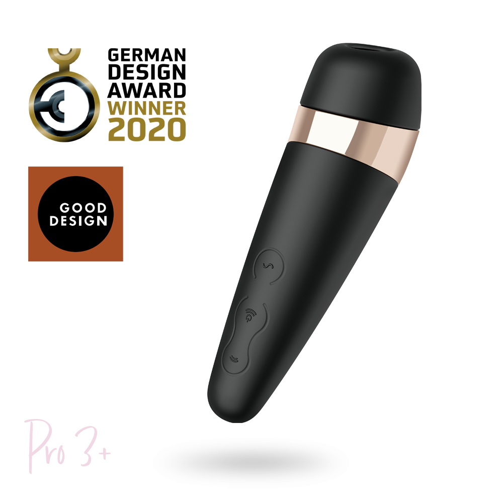 Satisfyer Pro 3+ 陰蒂吸啜震動器-SING DR