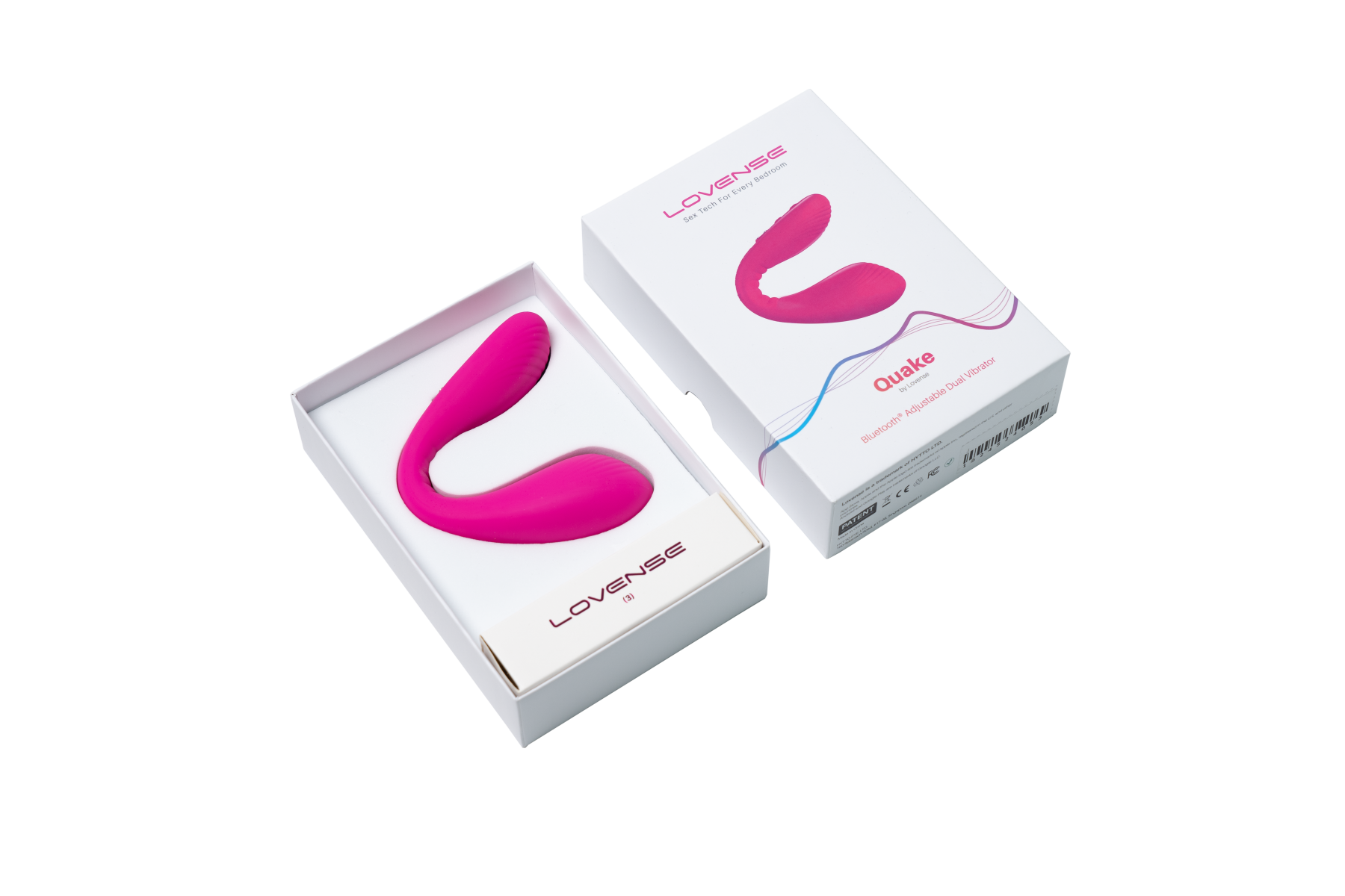 LOVENSE Dolce 智能雙重刺激 G 點震動器 | LOVENSE Quake-SING DR