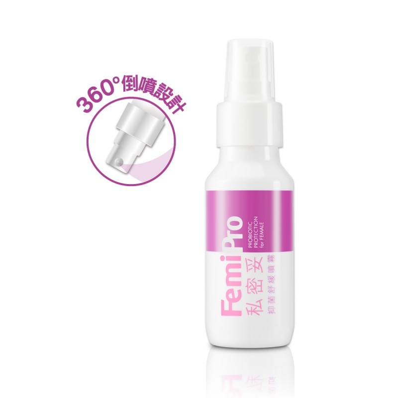 Colli-G FemiPro 私密妥抑菌舒緩噴霧，60ml，無添加酒精、Paraben，溫和護理私密健康。


