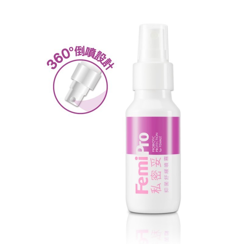 Colli-G FemiPro 私密妥抑菌舒緩噴霧，60ml，無添加酒精、Paraben，溫和護理私密健康。

