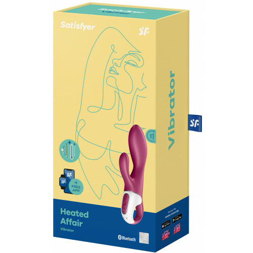 Satisfyer Heated Affair 加熱兔耳按摩棒-SING DR