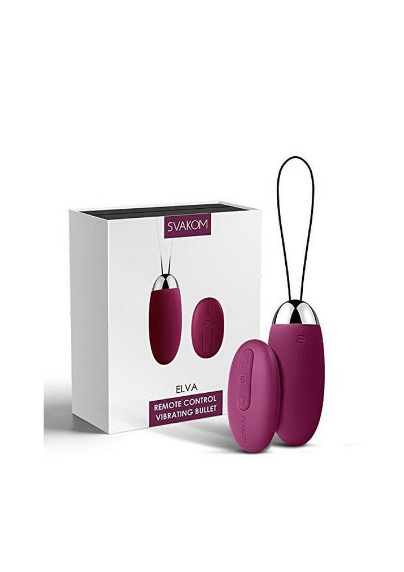 Svakom Elva 無線遙控震動器 (紫色/粉紅色)-SING DR