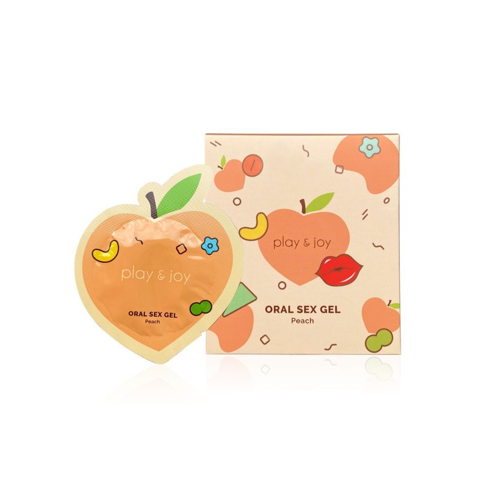 PLAY & JOY 口交液隨身盒一盒5小包 水蜜桃風味-SING DR