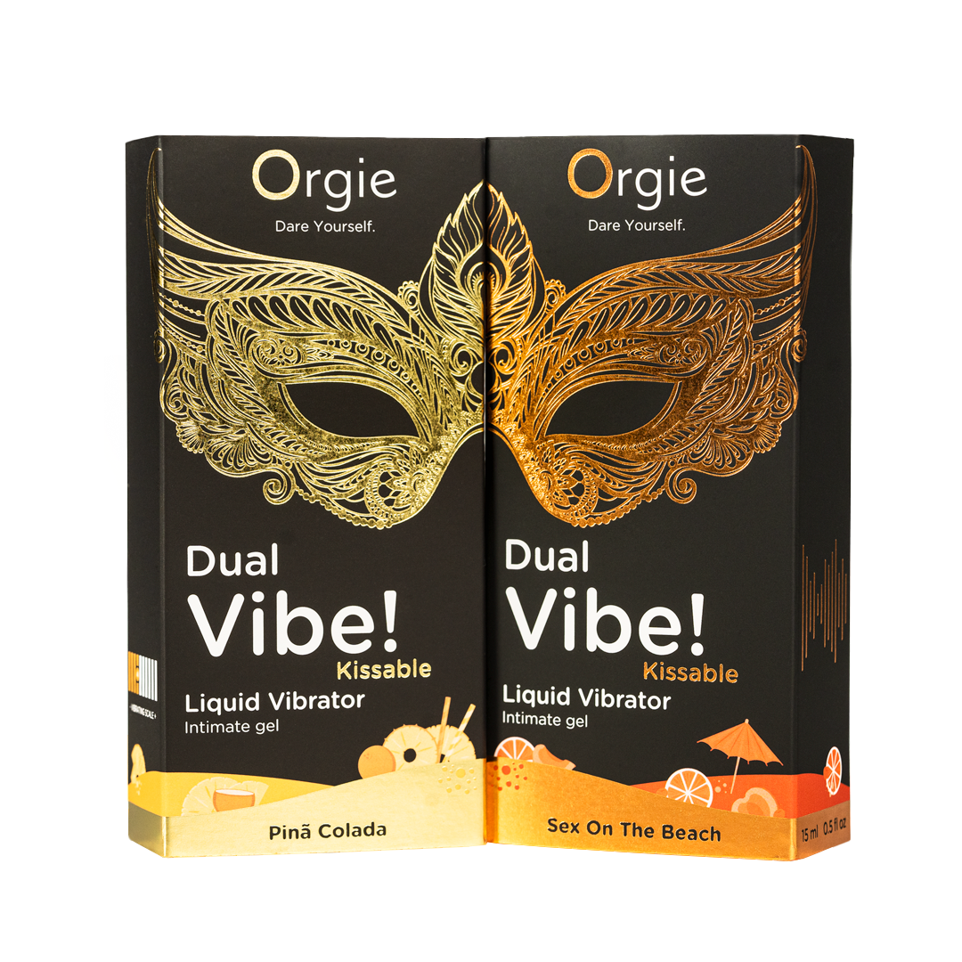 Orgie Dual Vibe! 15ml 跳動式口交潤滑液，獨特酥麻感，適量塗抹增強愛愛時的愉悅刺激。