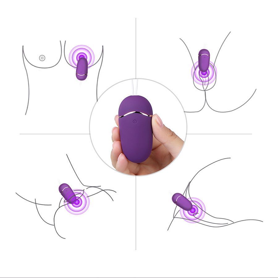 Erocome UrsaMinor 小熊座 遙控震蛋 紫色-SING DR