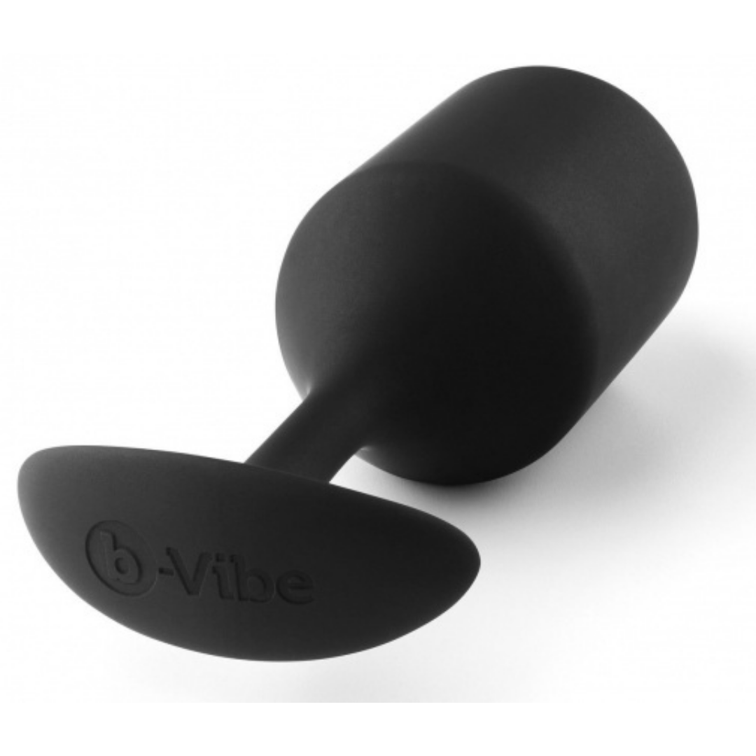 b-Vibe Snug Plug 4 後庭塞 黑色-SING DR