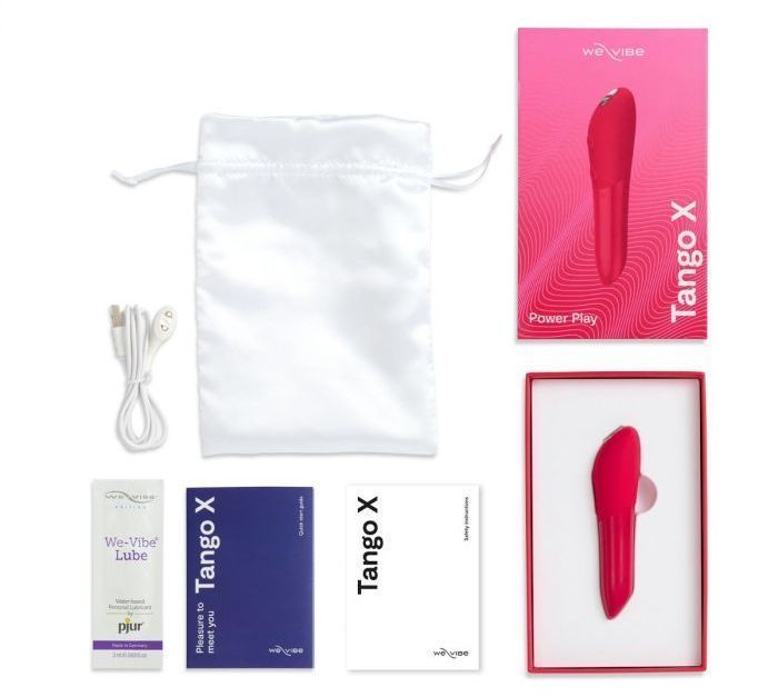 We-Vibe Tango X 唇膏造型按摩器 櫻桃紅-SING DR