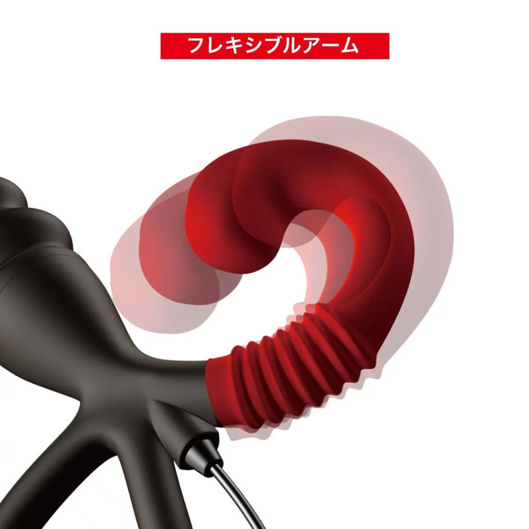 SSI Japan EneMable R EX Type-α，120種震動模式，波浪結構設計，專為前列腺刺激打造