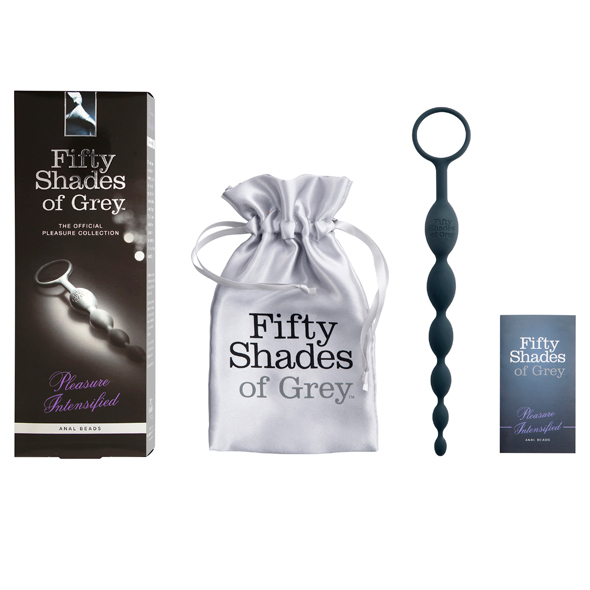 Fifty Shades of Grey 後庭拉珠 黑色-SING DR